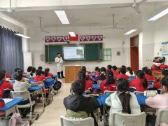 阳信县流坡坞镇卫生院结合辖区内各中小 